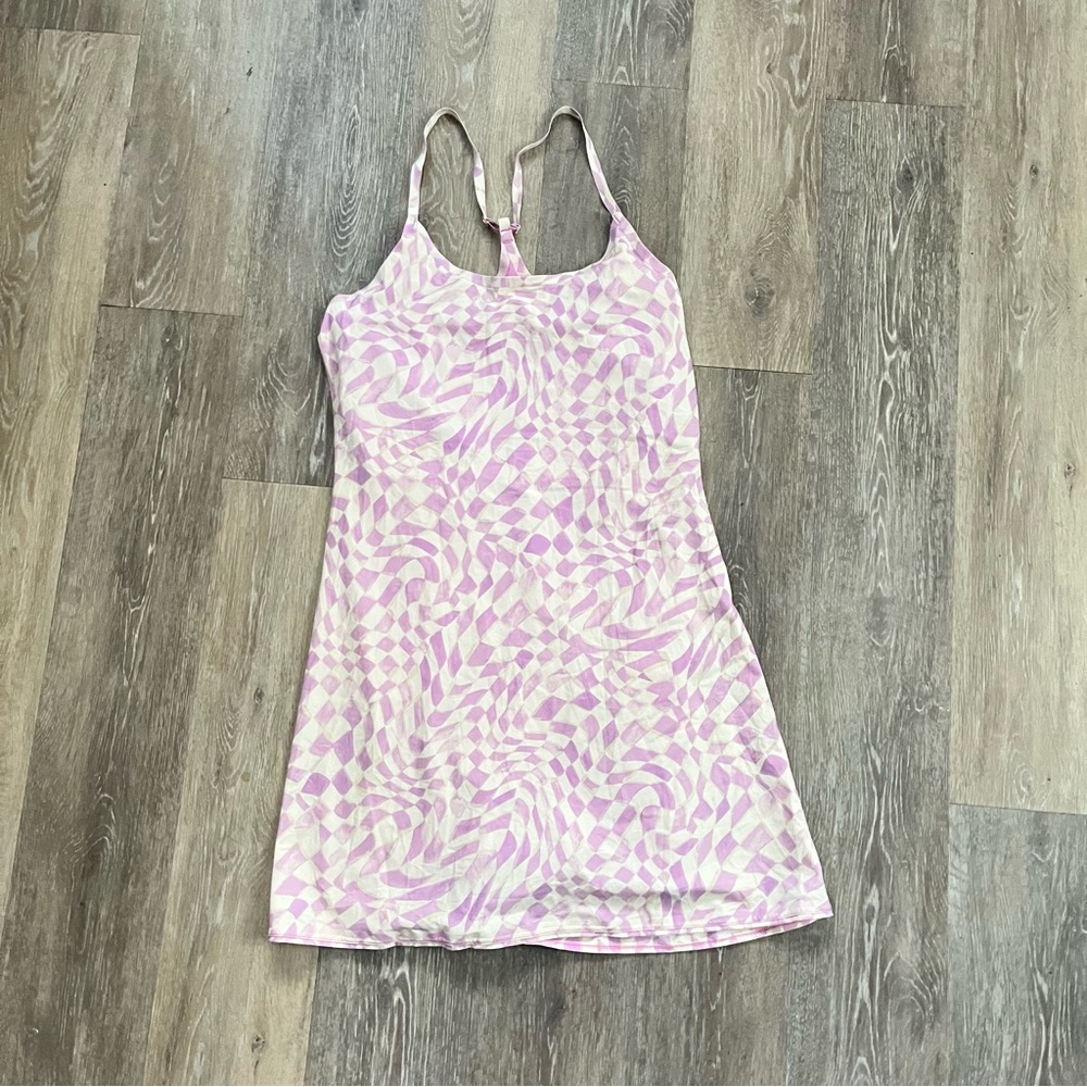 Outdoor Voices Checkered Exercise Dress